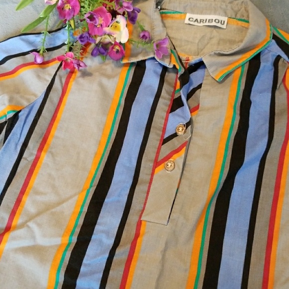 Vintage Tops - Vintage bowling-style shirt